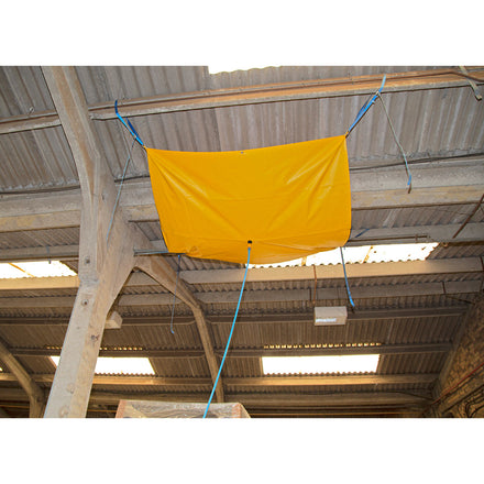 Fentex Leak Diverter Tarp and Fittings