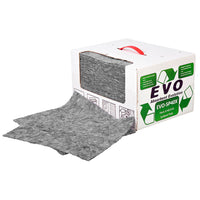 Fentex Triple Weight Evo Recycled Spillpod Absorbent Pads Dispenser Box Pack Of 40