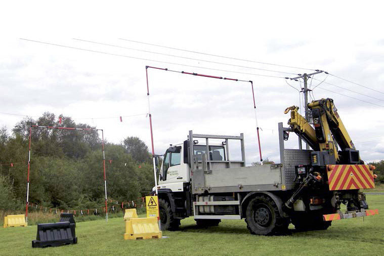 GS6 Telescopic Goalpost Height Restriction Cables Warning Kit