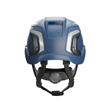 Hellberg Sector Safety Helmet (by Snickers) Micro Peak Wheel Ratchet Non-Vented | Blue | 32407-001