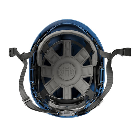 Hellberg Sector Safety Helmet (by Snickers) Micro Peak Wheel Ratchet Non-Vented | Blue | 32407-001