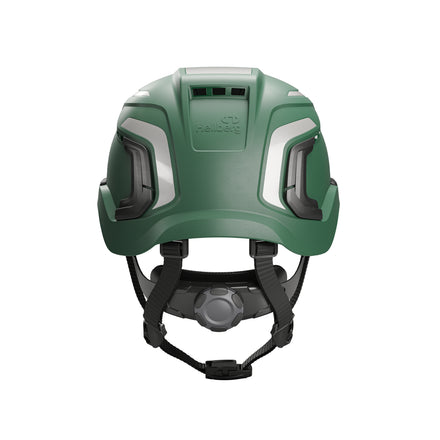 Hellberg Sector Safety Helmet (by Snickers) Micro Peak Wheel Ratchet Vented | Green | 32504-001
