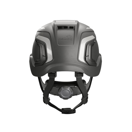 Hellberg Sector Safety Helmet (by Snickers) Micro Peak Wheel Ratchet Vented | Grey | 32510-001