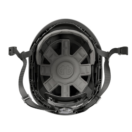 Hellberg Sector Safety Helmet (by Snickers) Micro Peak Wheel Ratchet Vented | Grey | 32510-001