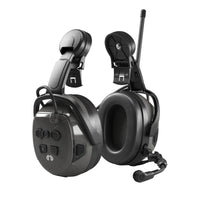 Hellberg Synergy DR Helmet Mounted Comms & Bluetooth Active Listening Ear Defenders | 49122-001 (by Snickers)