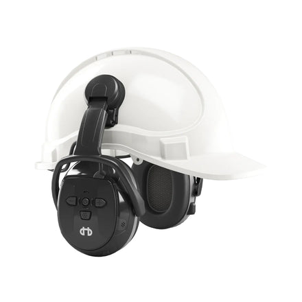 Hellberg XStream LD Helmet Mounted Comms & Bluetooth Active Listening Ear Defenders - SNR 28 | 48101-001 (by Snickers)