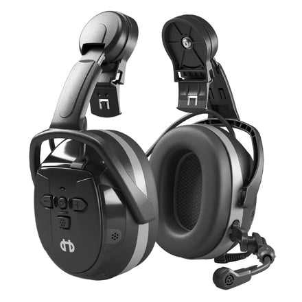 Hellberg Hellberg Xstream Helmet Mounted Communication Bluetooth Ear Defenders With Level Dependant Active Listening 48101 001 Square 5