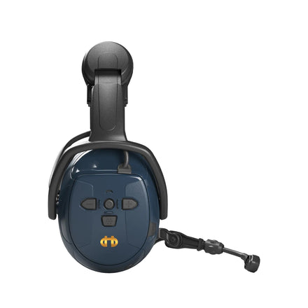 Hellberg Xstream MP Helmet Mounted Comms & Bluetooth Active Listening Ear Defenders | 48112-001 (by Snickers)