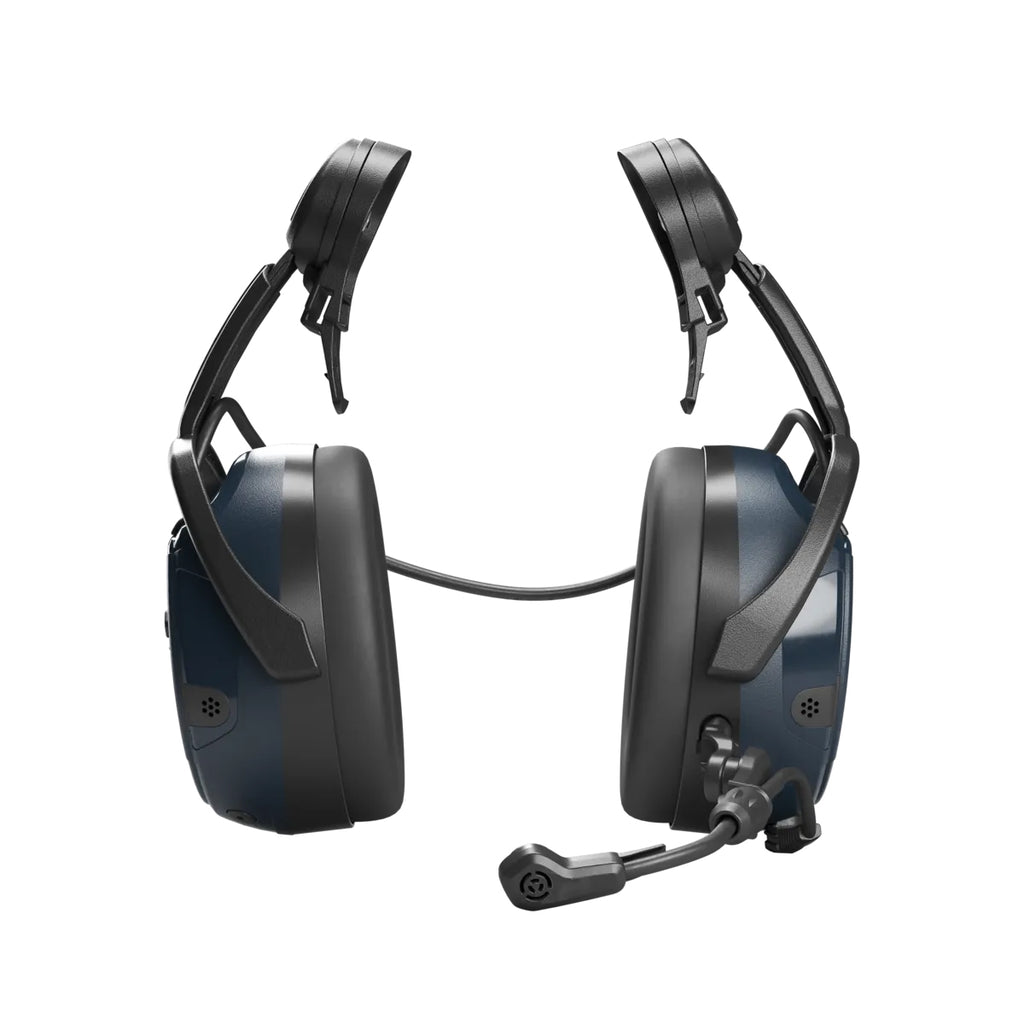Hellberg Xstream MP Helmet Mounted Comms & Bluetooth Active Listening Ear Defenders | 48112-001 (by Snickers)