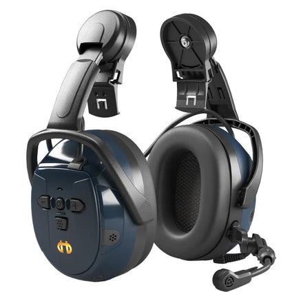 Hellberg Hellberg Xstream Helmet Mounted Communication Multipoint Bluetooth Ear Defenders With Level Dependant Active Listening 48112 001 Square 3