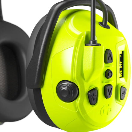Hellberg Local 2 Headband Style Group Comms Bluetooth Active Listening Ear Defenders - SNR 30 | 85002-001 (by Snickers)
