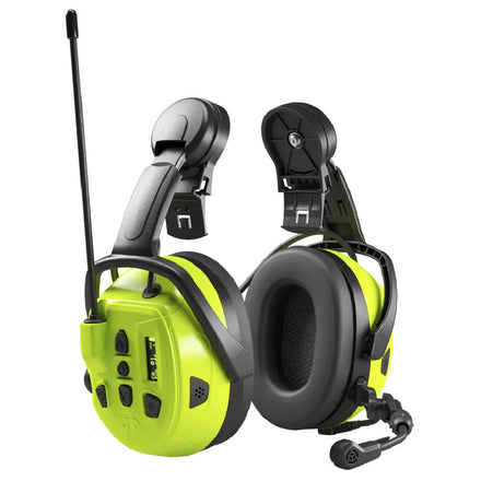 Hellberg Local 2 Helmet Mounted Group Comms Multipoint Bluetooth Ear Defenders W Level Dependant Active Listening Radio 85102 001 Square 3