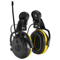 Hellberg React Helmet Mounted Communication Radio Level Dependant Active Listening Ear Defenders 46102 001 Square 1