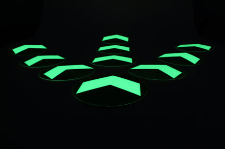 Heskins H8104 - Glow In The Dark Arrows (10-pack)
