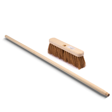 Hillbrush 275mm Contract Soft Sweeping Broom Coco Fibre
