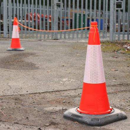 Hi-Vis Multi-Purpose Reflective Site & Cone Rope 50 metre
