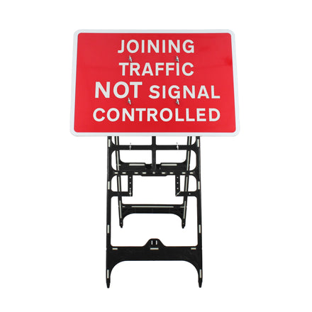 Joining Traffic Not Signal Controlled' Sign Diagram 7022 | Quick Fit (face only) | 1050x750mm