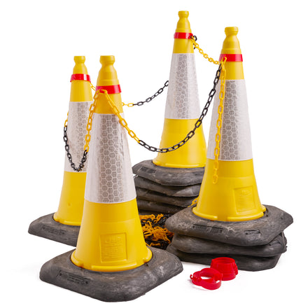 JSP 10 Cone & Chain 25M Kit - Multiple Colours 25M