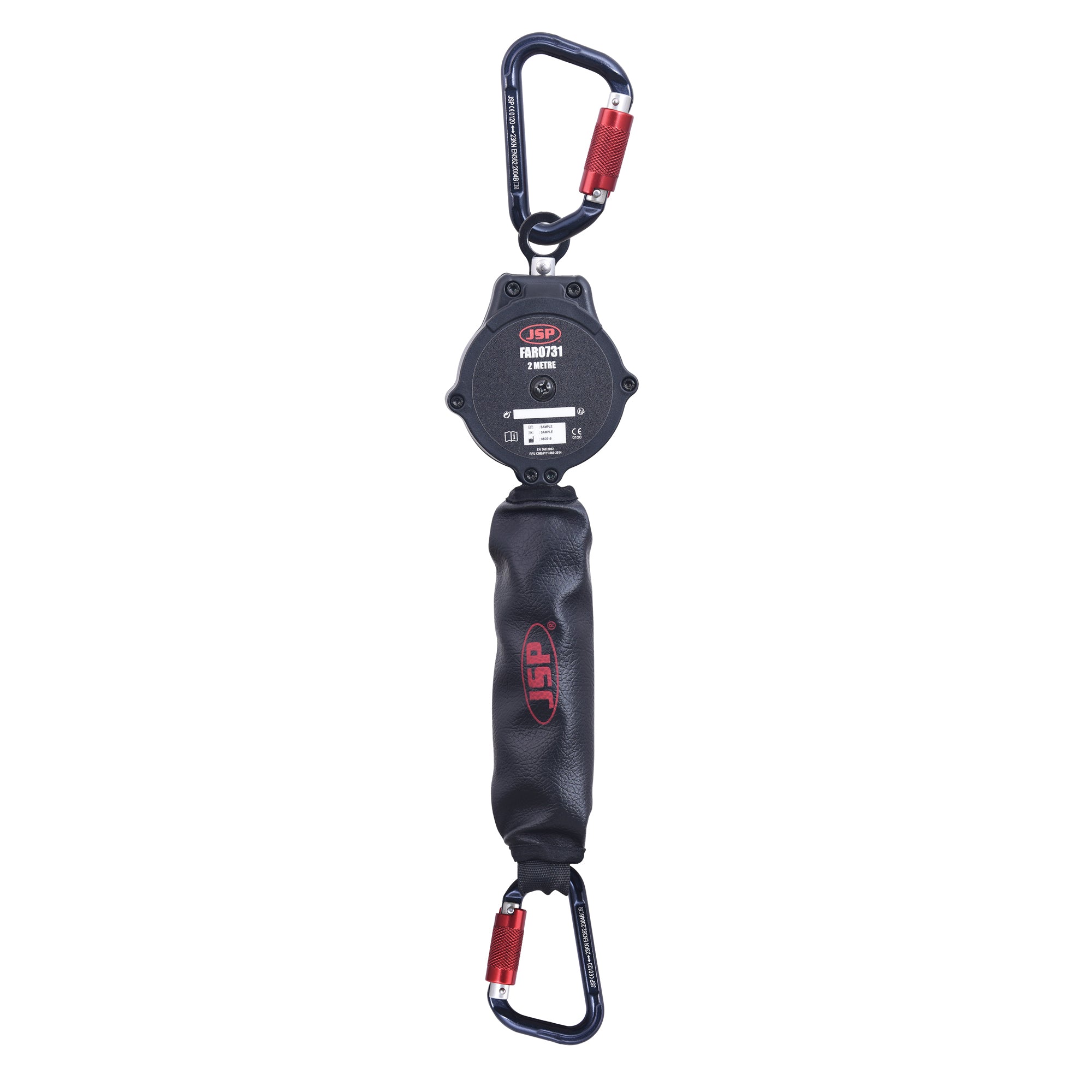 23ft Self-Retracting Lifeline - Fall Arrester, Alloy Steel, 330lb Capacity