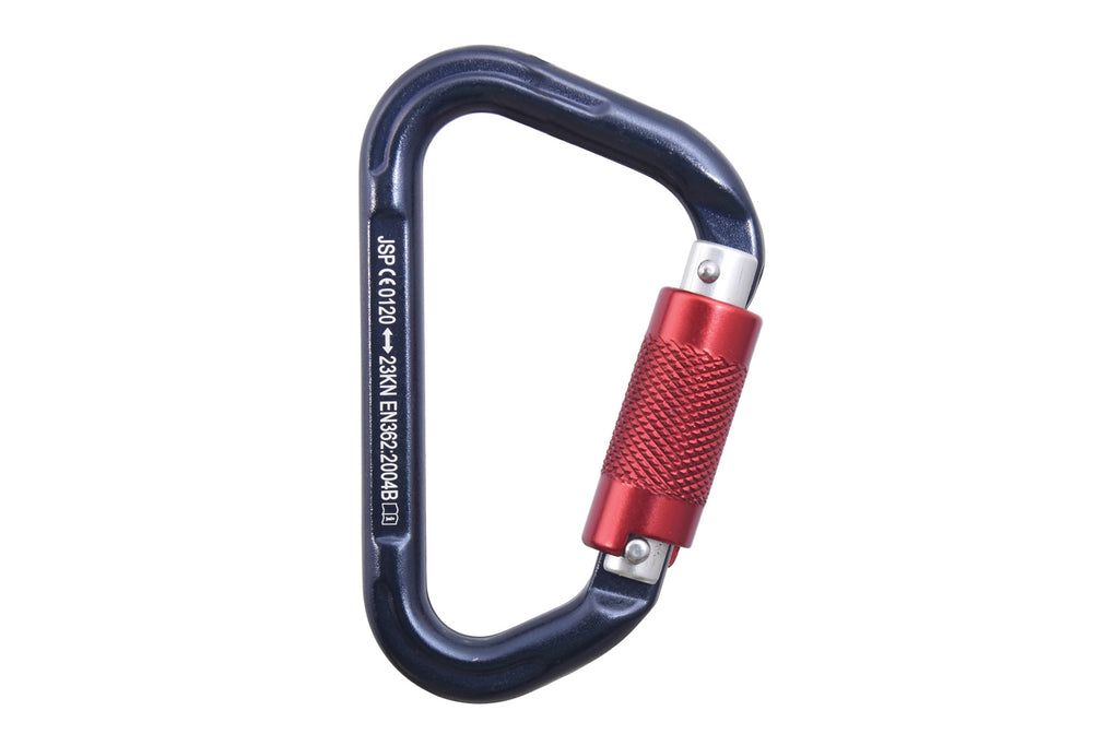 JSP Aluminium Triple Lock Karabiner | FAR0941