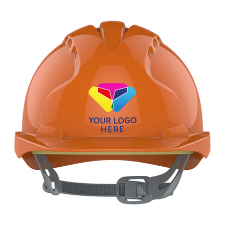 Jsp Branded Evo2 Mid Peak Slip Ratchet Vented Front Aspect Orange