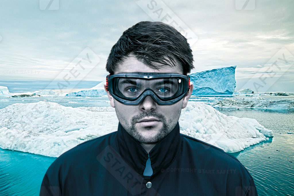 JSP Thermex 40 IDV Safety Goggles | Double Lens | Anti-Mist & Scratch | AGM020-723-000