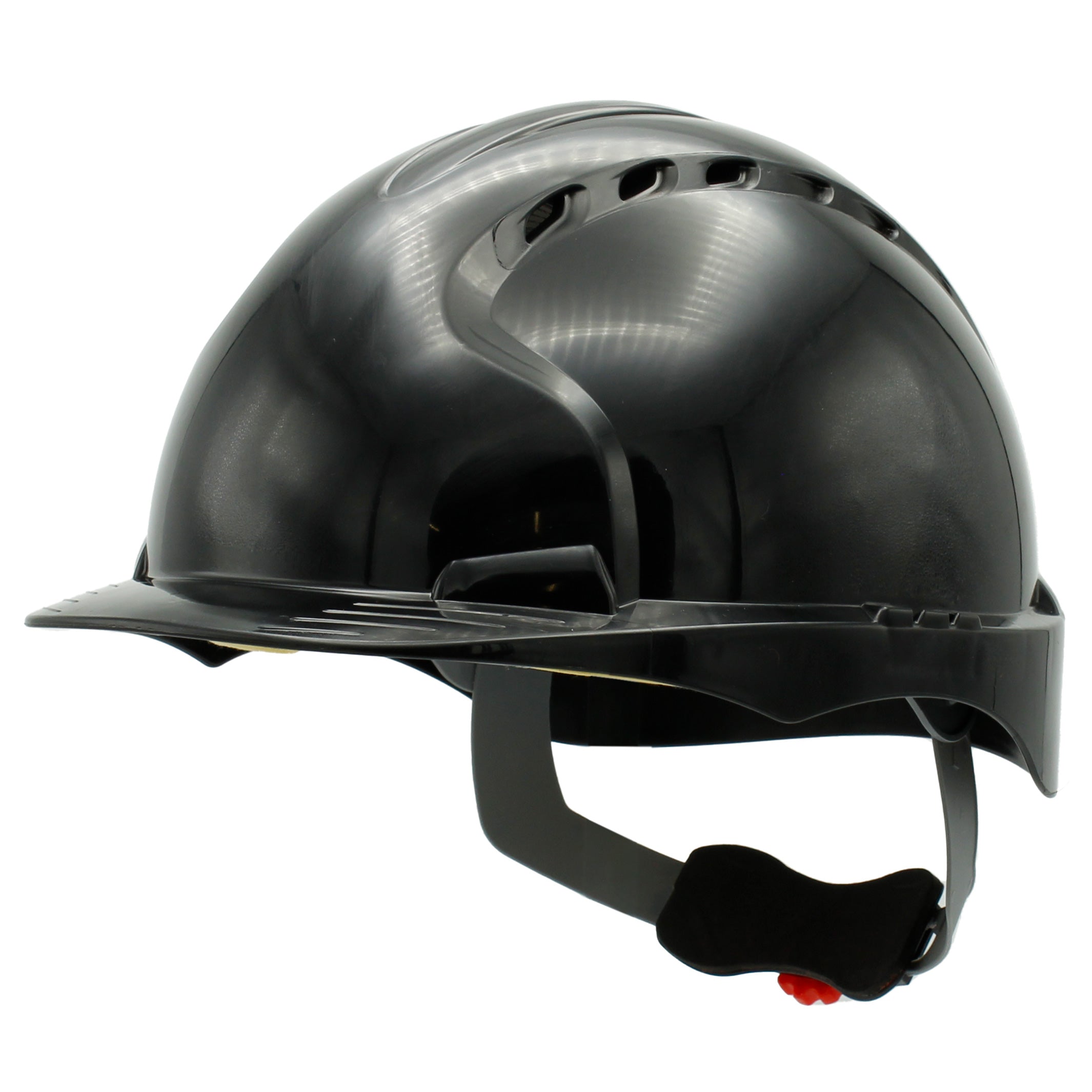 JSP EVO3 Safety Helmet Mid Peak Wheel Ratchet Vented Black Start Safety UK