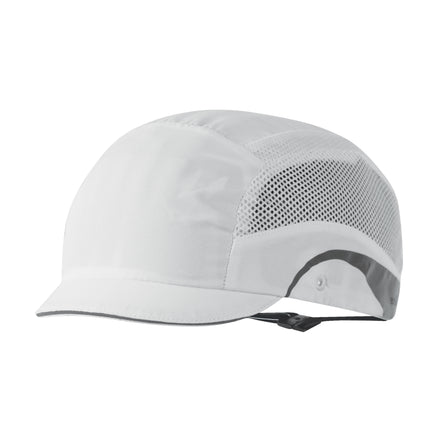 JSP HardCap Aerolite Bump Cap Micro Peak (White)