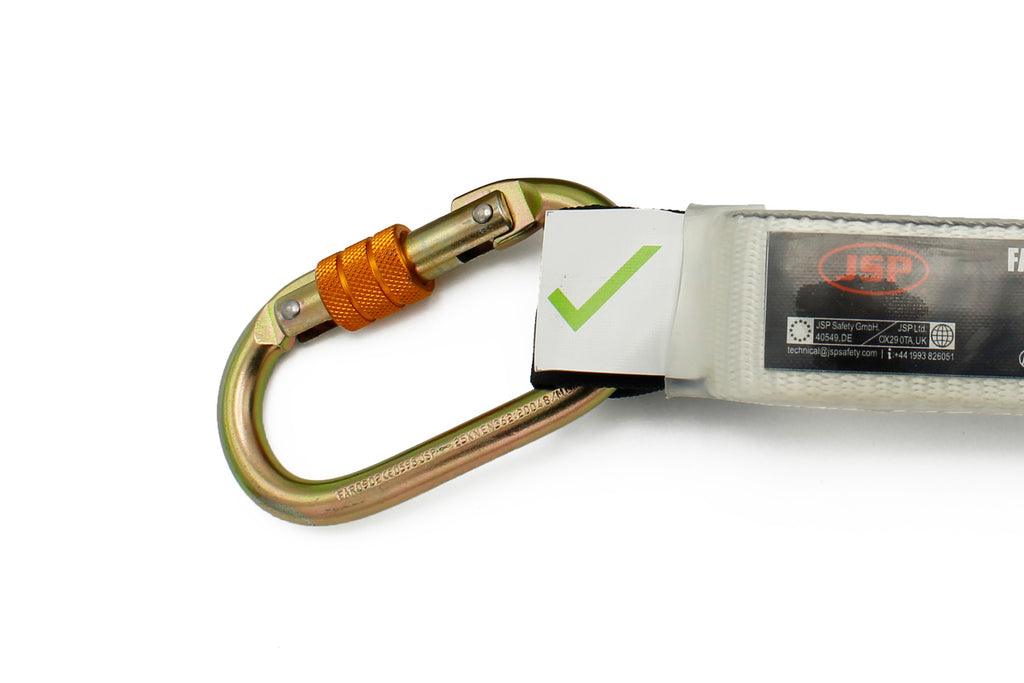 JSP Steel Screw Gate Karabiner | FAR0902