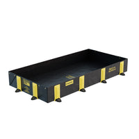 Justrite Rigid Lock QuickBerm 890 Litre Portable Spill Containment Berm (1200x2400x305mm)