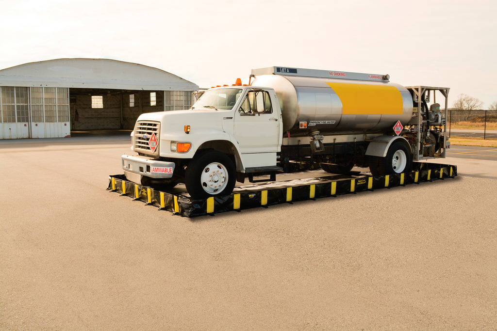 Justrite Rigid Lock QuickBerm 5,432 Litre Portable Spill Containment Berm (3700x4900x305mm)