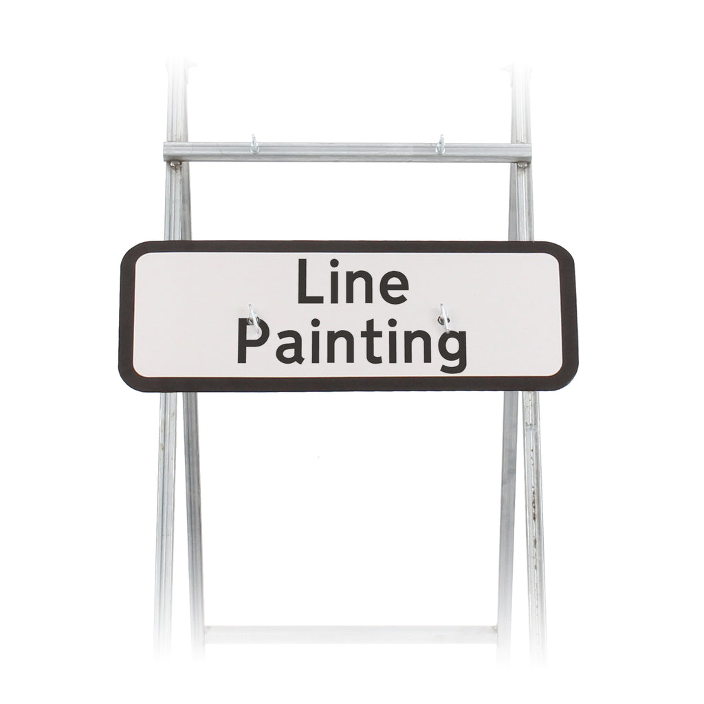 Line Painting Sign Quick Fit (face only) | Dia. 7001.1 |  725x275mm