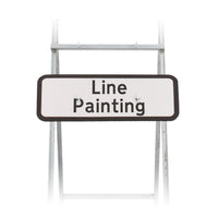 Line Painting Sign Quick Fit (face only) | Dia. 7001.1 |  725x275mm