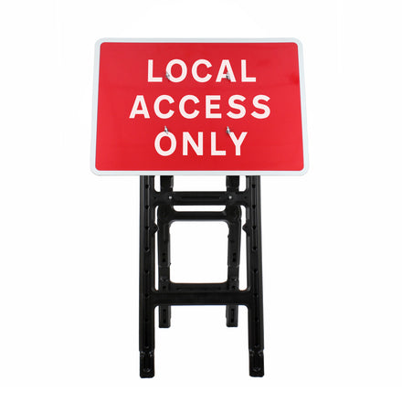 Local Access Only | Quick Fit Sign (Face Only) | 1050x750mm