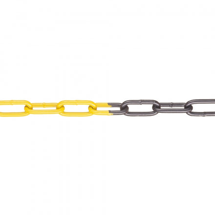 M-FERRO SIGNAL Plastic Coated Galvanised Barrier Chain | Choice of Colour & Length