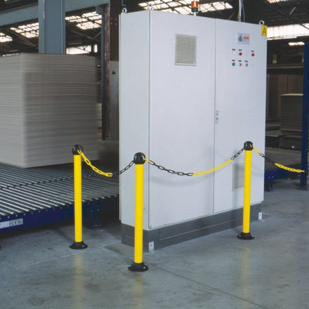 M-FERRO SIGNAL Plastic Coated Galvanised Barrier Chain | Choice of Colour & Length