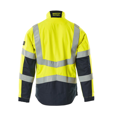 Mascot 13809 216 17010 Hi Vis Yellow Dark Navy Back