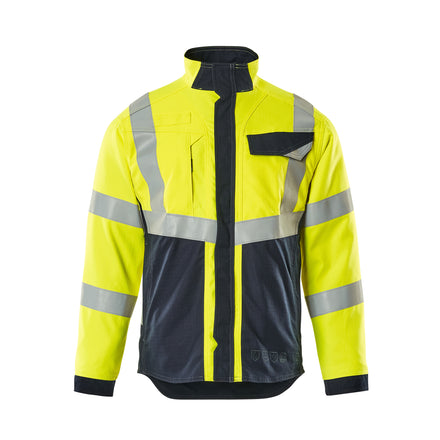 Mascot 13809 216 17010 Hi Vis Yellow Dark Navy Front