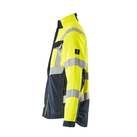 Mascot 13809 216 17010 Hi Vis Yellow Dark Navy Left