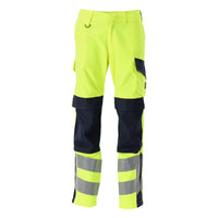 Mascot 13879 216 17010 Hi Vis Yellow Dark Navy Front