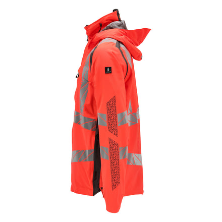 Mascot 19001 449 22218 Hi Vis Red Dark Anthracite Left