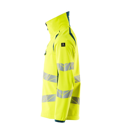 Mascot 19002 143 1744 Hi Vis Yellow Dark Petroleum Left
