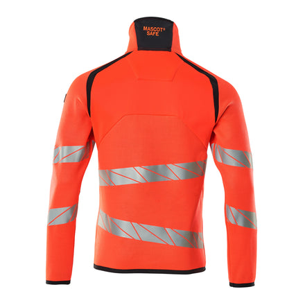 Mascot 19005 351 22210 Hi Vis Red Dark Navy Back
