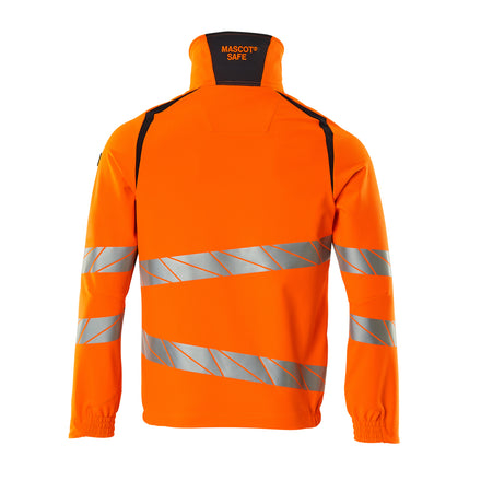 Mascot 19009 511 14010 Hi Vis Orange Dark Navy Back
