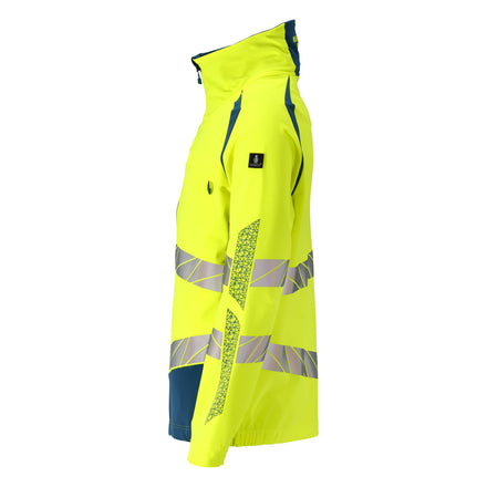 Mascot 19009 511 1744 Hi Vis Yellow Dark Petroleum Left