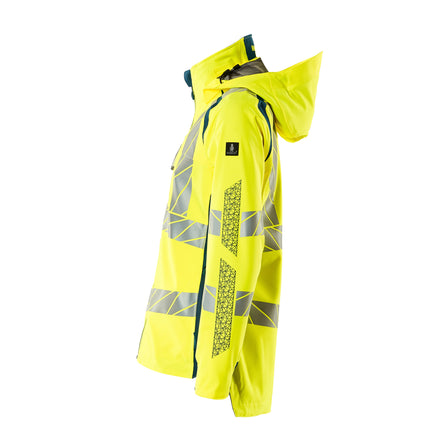 Mascot 19011 449 1744 Hi Vis Yellow Dark Petroleum Left