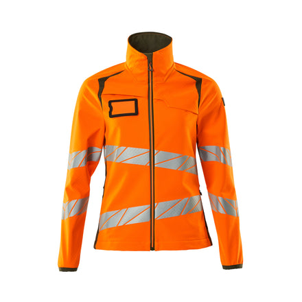 Mascot 19012 143 1433 Hi Vis Orange Moss Green Front