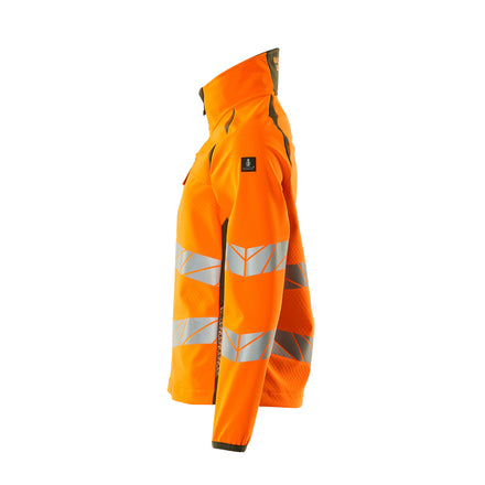 Mascot 19012 143 1433 Hi Vis Orange Moss Green Left