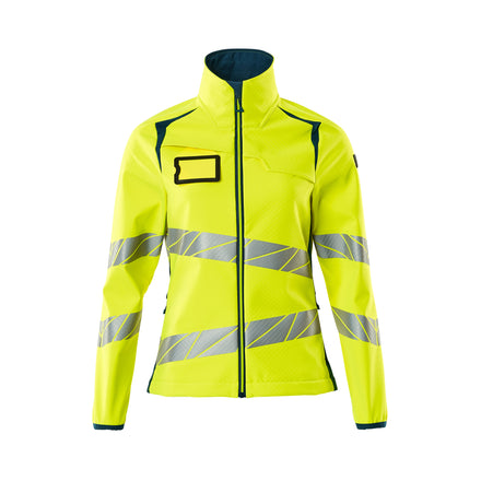 Mascot 19012 143 1744 Hi Vis Yellow Dark Petroleum Front