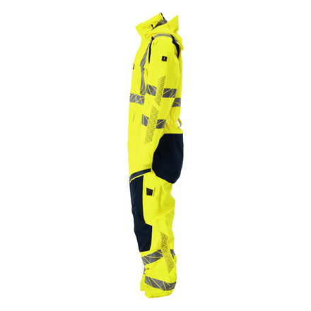 Mascot 19019 449 17010 Hi Vis Yellow Dark Navy Left